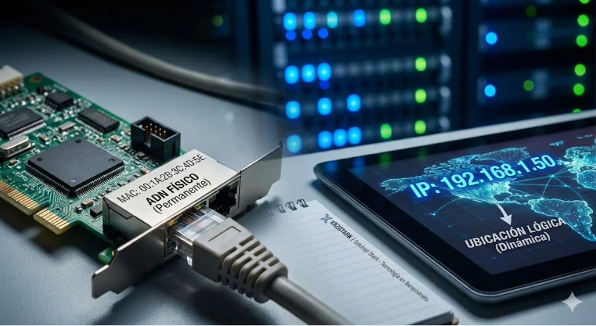 IP vs. MAC: Entendiendo la identidad física y lógica de tus dispositivos